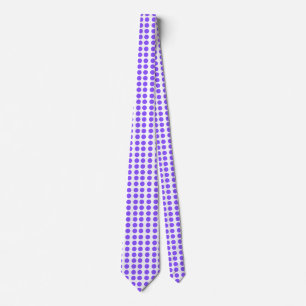 Cravate Pois pourpre