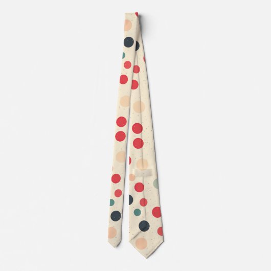 Cravate Pois rétro (Dos)