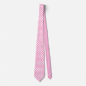 Cravate Pois rose Cravate masculin (Devant)