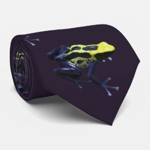 Cravate Poison Dart Frog Neck Tie