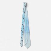 Cravate Poisson bleu Marlin (Dos)