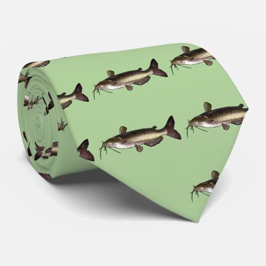 Cravate Poisson-chat (Roulé)