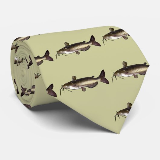 Cravate Poisson-chat (Roulé)