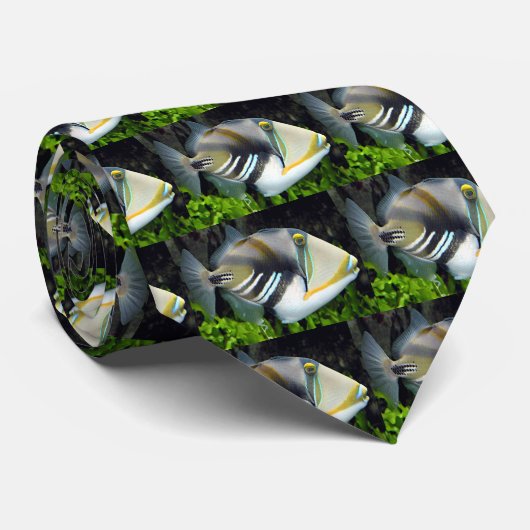 Cravate Poisson de l'État d'Hawaii (Roulé)
