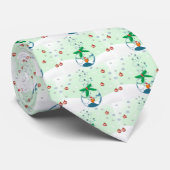 Cravate Poisson de Noël (Roulé)