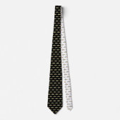 Cravate Poisson de truite arc-en-ciel blanc moderne Neck T (Devant)