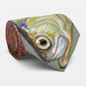 Cravate Poisson jazzy (Roulé)
