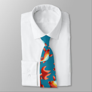 Cravate Poisson koi