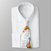 Cravate Poisson koi (Attaché)