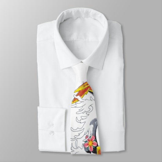 Cravate Poisson koi (Attaché)