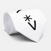 Cravate Poisson maigre unique (Roulé)