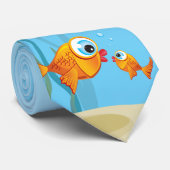 Cravate POISSON - Olive & Pickle :: (Roulé)