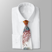 Cravate Poisson vintage par Ernst Haeckel, Discomedusae (Attaché)