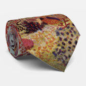 Cravate Poissons-anges en corail, poissons tropicaux Vinta (Roulé)