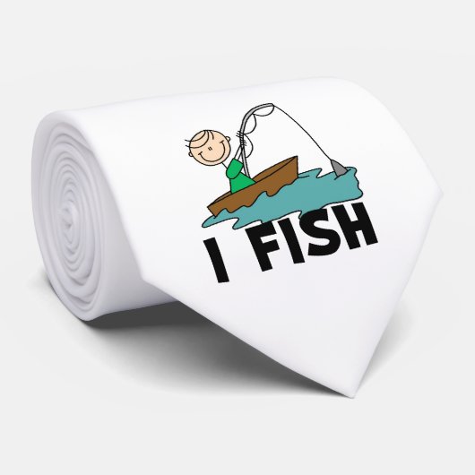 Cravate Poissons du garçon I (Roulé)