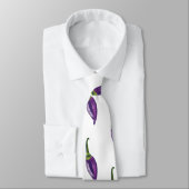 Cravate Poivrons pourpres (Attaché)