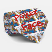 Cravate Poker Face Deer (Roulé)