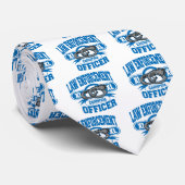 Cravate Police de Californie menottes (Roulé)