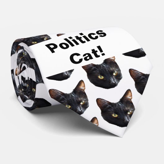 Cravate Politique Chat Aucun Rats Ne Sera En Fonction (Roulé)