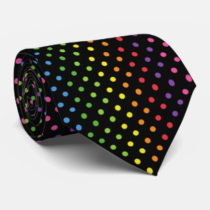 Cravate Polka classique coloré