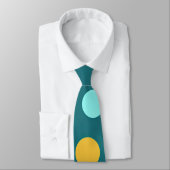 Cravate Polka Dot Circles Pastel Motif (Attaché)