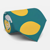 Cravate Polka Dot Circles Pastel Motif (Roulé)