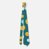 Cravate Polka Dot Circles Pastel Motif (Dos)