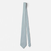 Cravate Polka Point vert clair vert minimal classique (Devant)