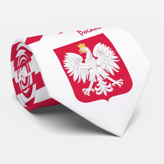Cravate Pologne Cravate, rayures, mode affaires, Drapeau p (Roulé)