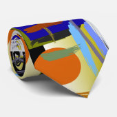 Cravate Polynesiology par Erik Van Jenosen (Roulé)