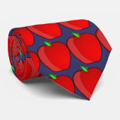 Cravate Pomme rouge (Roulé)