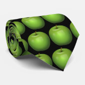 Cravate pomme verte (Roulé)