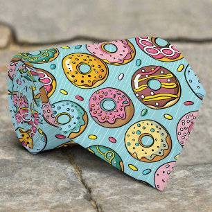 Cravate Pommes colorées Saupoudrer Stripes Arrière - plan 