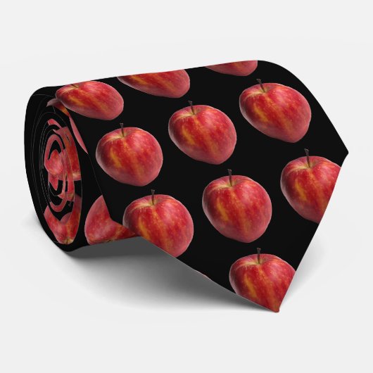 Cravate Pommes de Rosh Hashanah (Roulé)