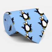Cravate Pondering Penguin (Roulé)