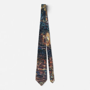 Cravate Pont Japonais par Claude Monet, Beaux-Arts Vintage