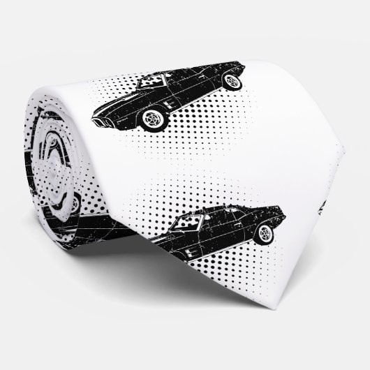 Cravate Pontiac Firebird 1969 (Roulé)