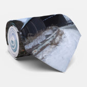 Cravate Ponts couverts du Vermont (Roulé)