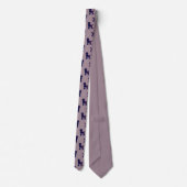 Cravate Poodle with Stripes Necktie (Dos)