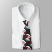 Cravate Pool Ball 15 Motif (Attaché)
