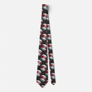 Cravate Pool Ball 15 Motif