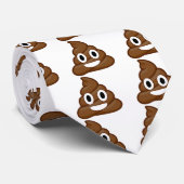 Cravate poop emoji (Roulé)
