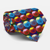 Cravate Pop Art Basket (Roulé)