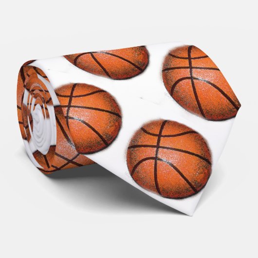 Cravate Pop Art Basket (Roulé)