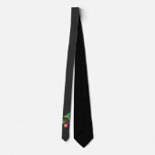 Cravate Pop Art de plante en pot vibrant (Dos)