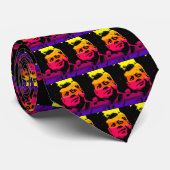 Cravate Pop Art Jack JFK John F. Kennedy (Roulé)