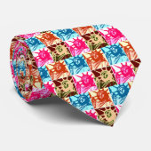 Cravate Pop Art Lady Liberty New York City (Roulé)