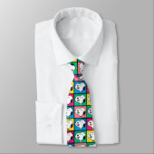 Cravate Pop Art Snoopy Lips | Mod pour vous Motif (Attaché)