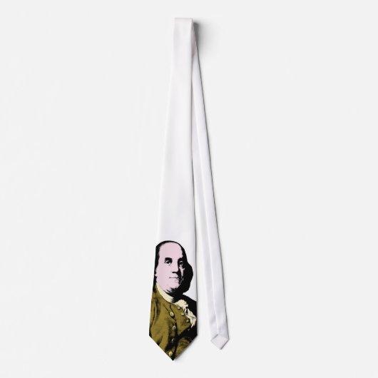 Cravate Pop - Ben Franklin (Devant)
