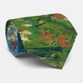 Cravate Poppy field by Vincent van Gogh Fine Art (Roulé)